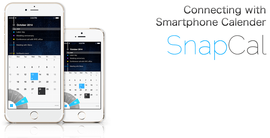 Connecting with Smartphone Calendar  SnapCal
