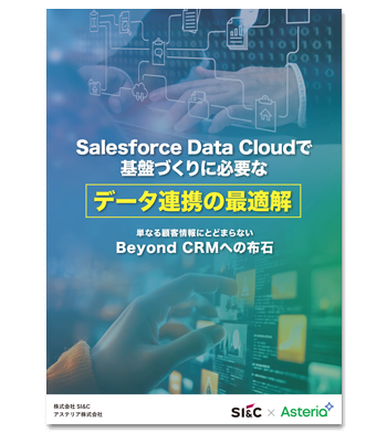 資料ダウンロード：Salesforce Data Cloudで基盤づくりに必要なデータ連携の最適解とは
