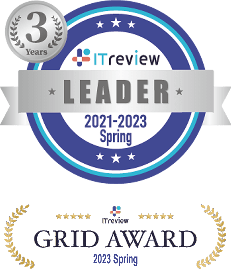 3 Years LEADER 2021-2023 Spring / ITreview Grid Award 2023 Spring
