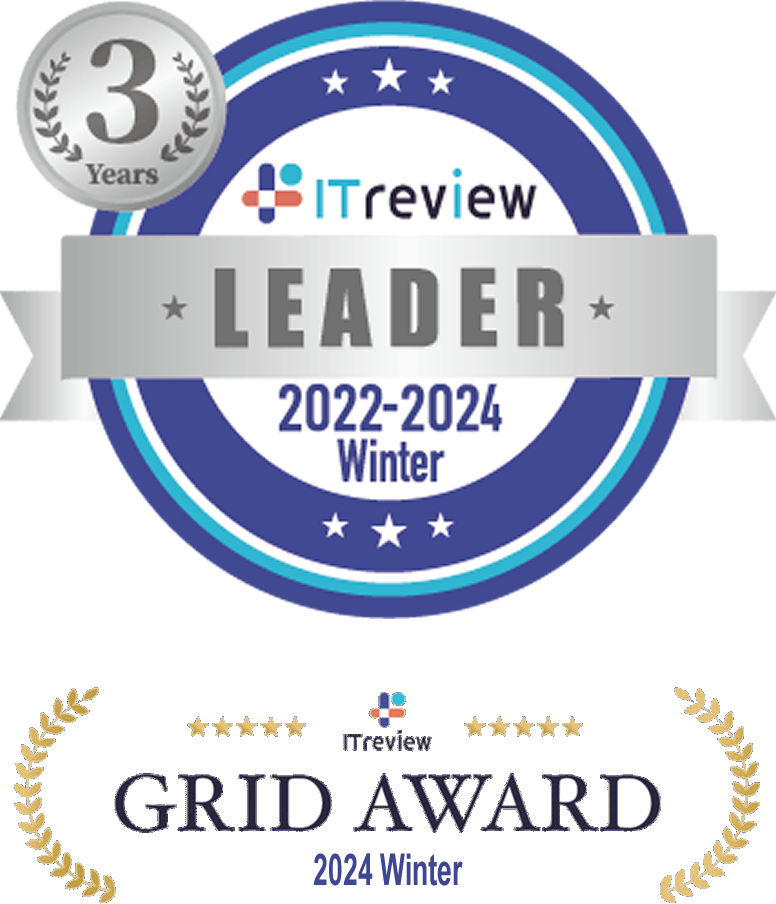 3 Years LEADER 2022-2024 Winter / ITreview Grid Award 2024 Winter