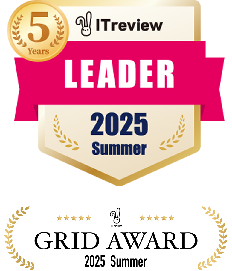 5 Years LEADER 2025 Summer / ITreview Grid Award 2025 Summer