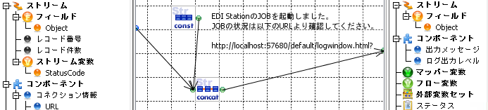 図 9 ログ情報の生成