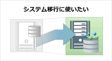 システム移行に使いたい