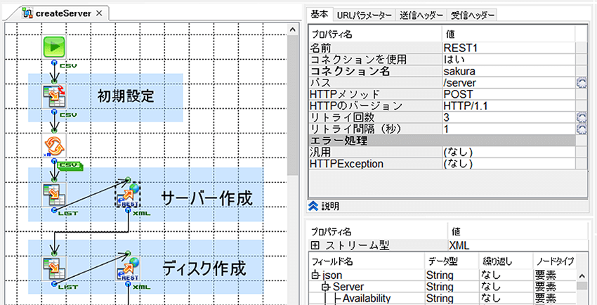 サーバー作成