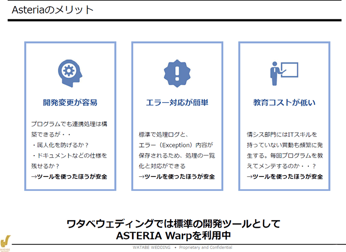 Asteriaのメリット