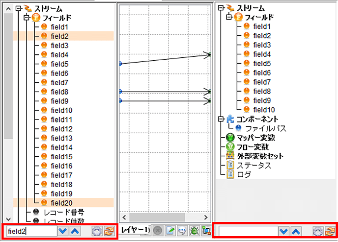 フィールド検索