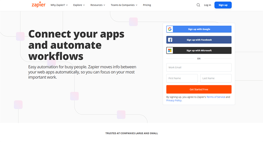 Connect your apps and automate workflows