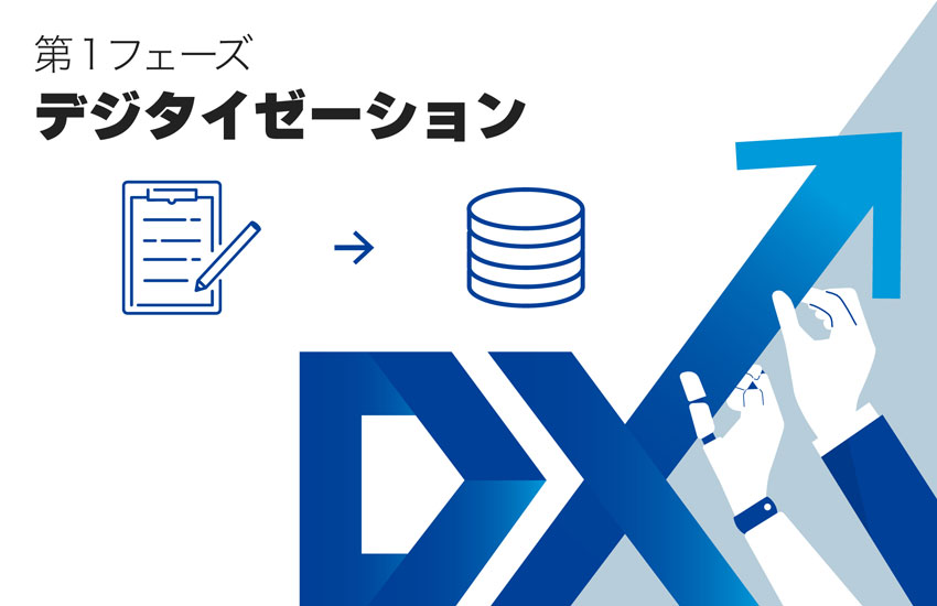 DX実現にはフェーズ分けが有効、第1に取り組むべき「デジタイゼーション」とは？