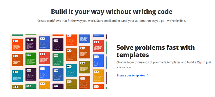 Build it your way without writing code