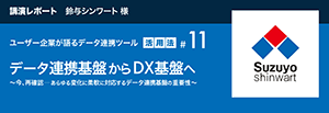 ユーザー企業が語るデータ連携ツール活用法 #11 鈴与シンワート様編 講演レポート