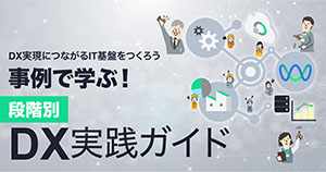 DX実現につながるIT基盤をつくろう 事例で学ぶ！段階別DX実践ガイド