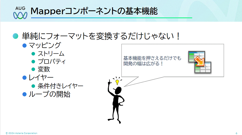Mapperコンポーネントの基本機能
