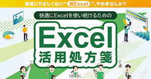 快適にExcelを使い続けるためのExcel活用処方箋