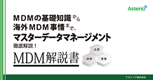 MDMの基礎知識から海外MDM事情まで、 マスターデータマネージメント徹底解説！