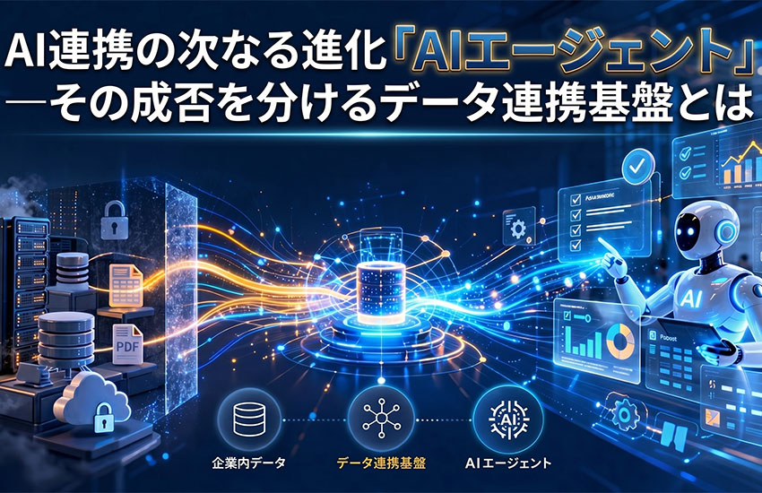 AIエージェント活用の成否を分ける「データ連携基盤」とは─参照と実行、2つの経路設計がカギ