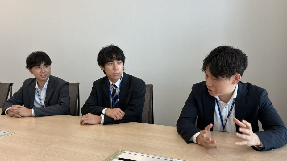 SCSK 3人での写真