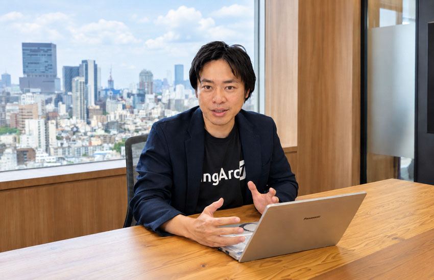 ウイングアーク1st田﨑氏 写真